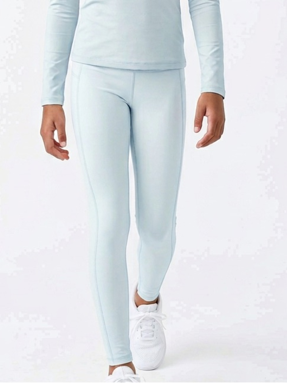 Athleta Light Blue Girls' Active Leggings L/12